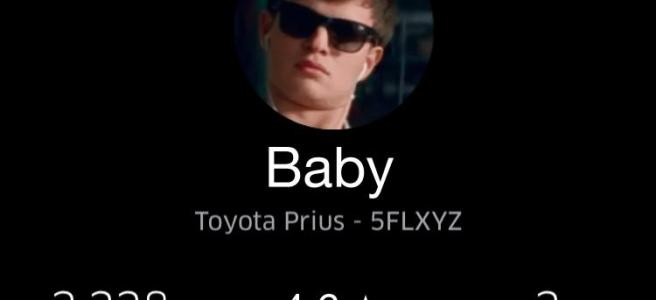 Baby Uber Driver